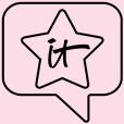 The "it" logo in a clip art star drawing within a clip art quote bubble.
