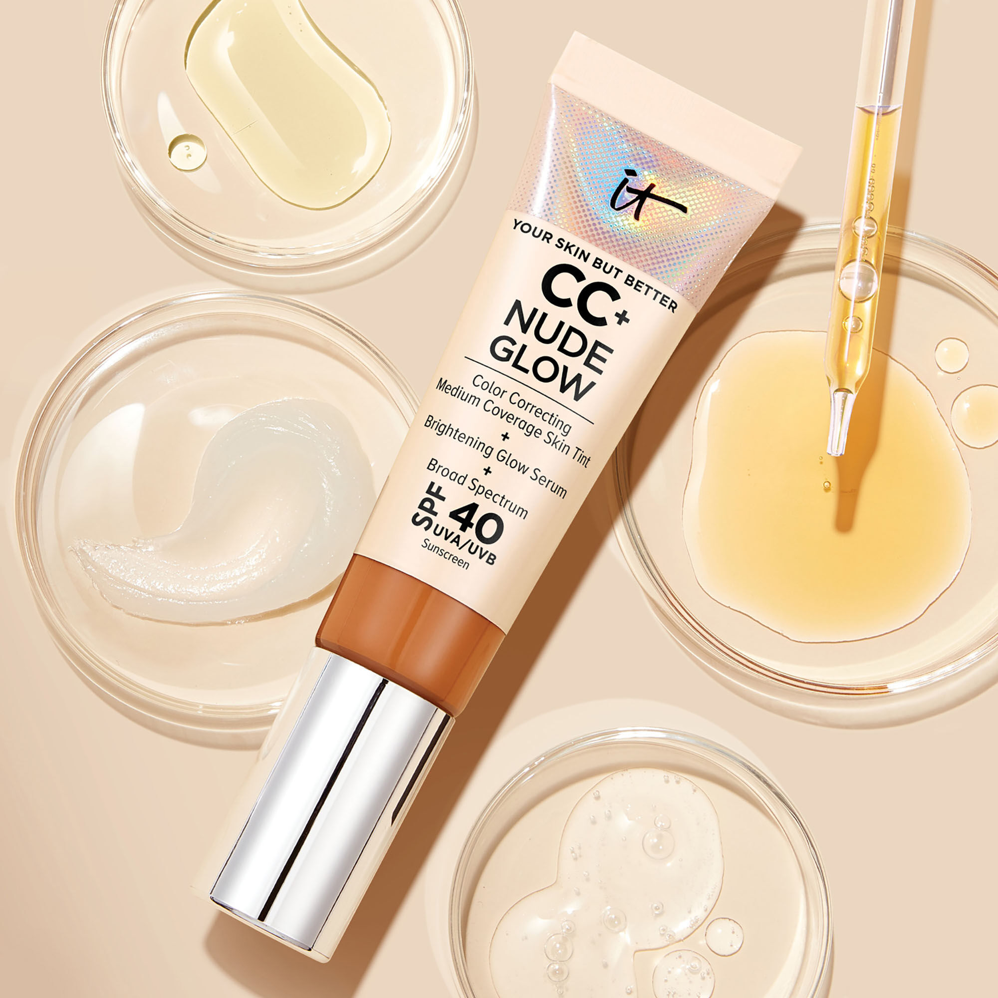 Our Best Foundation with Built In Glow Serum IT Cosmetics