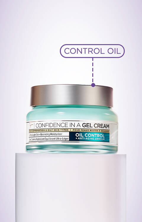 Confidence in a gel cream