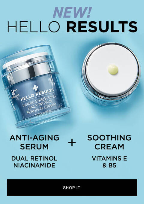 introducing it cosmetics hello results