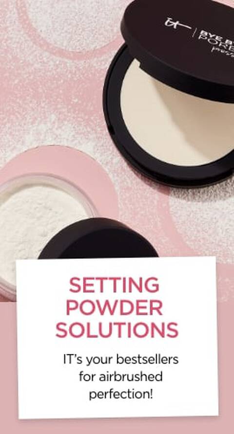 Setting Powder Solutions | IT's your best sellers for an airbrushed finish