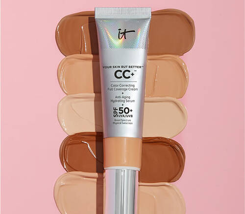 CC+ Cream is your multitasking full-coverage foundation