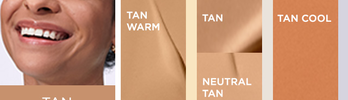 Tan to medium