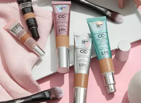 Small image of IT Cosmetics CC+ cream and other products