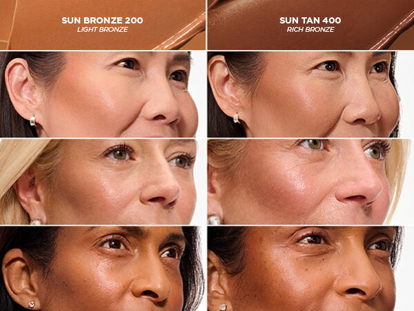 Bronzer shades Sun bronze 200 and Sun Tan 400 