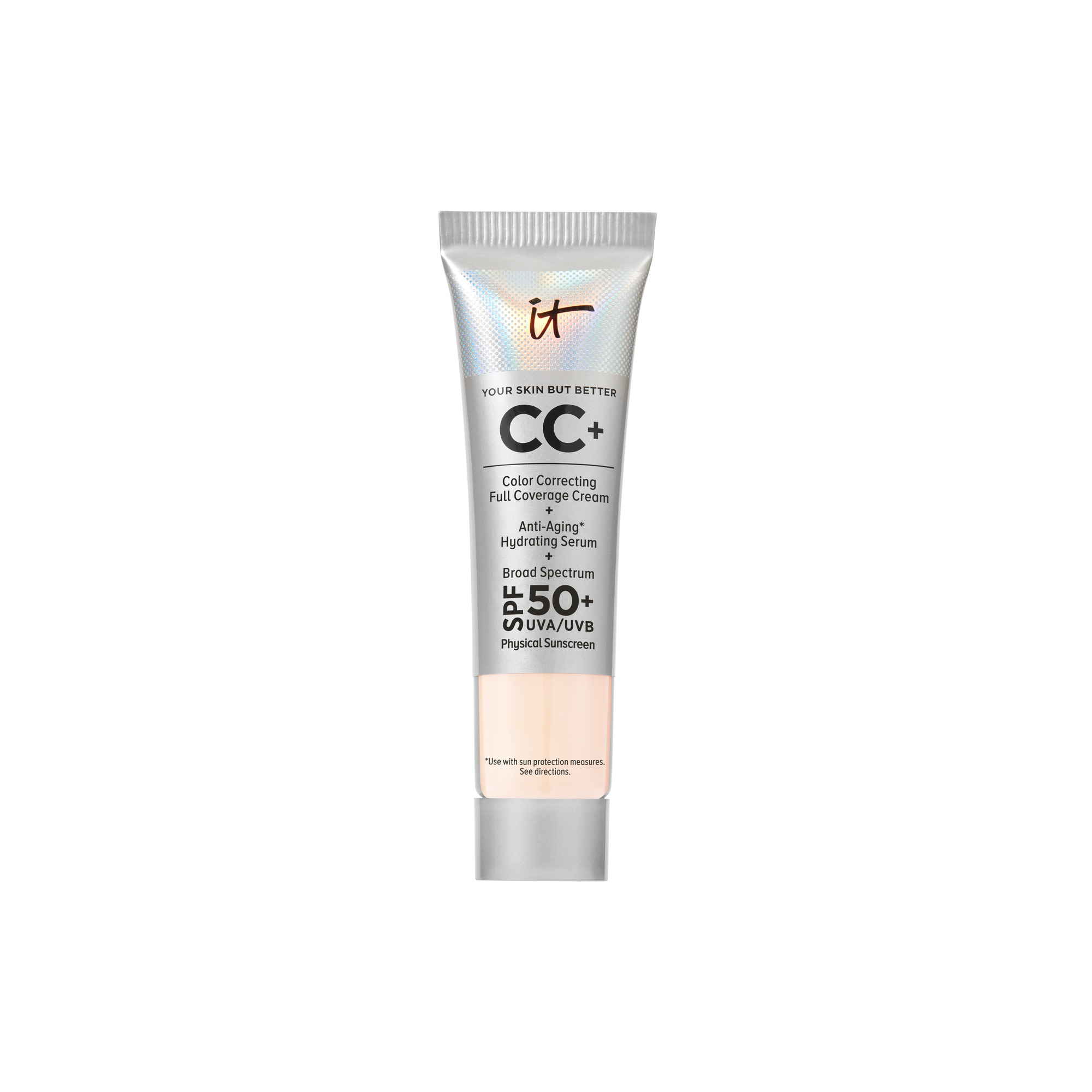 IT Cosmetics Cc Cream Full-Coverage Foundation With SPF 50 Shade Fair Beige Cc Ext 0406 fl oz12 ml 19$