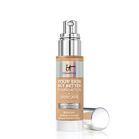 IT Cosmetics Your Skin But Better Foundation + Skincare | Shade: Medium Neutral 31.5 | 1 US fl. oz./30 ml