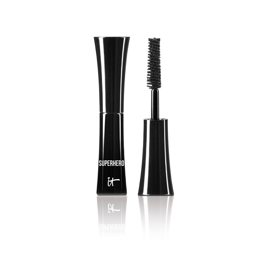 IT Cosmetics Superhero Elastic Stretch Volumizing And Lengthening Mascara Shade Super Black 017 oz502 ML 17$