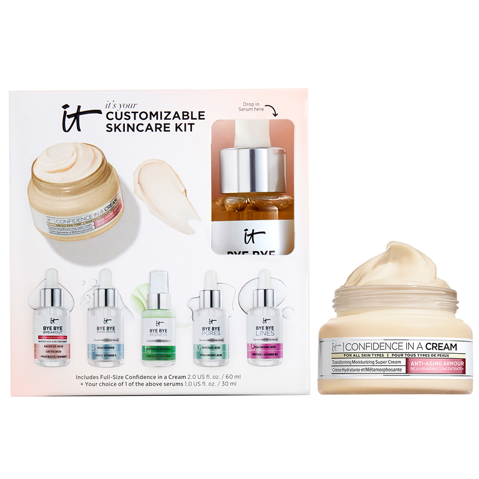 IT Cosmetics Its Your Customized Face Serum Skincare Kit Shade Bbbo Kit 65$