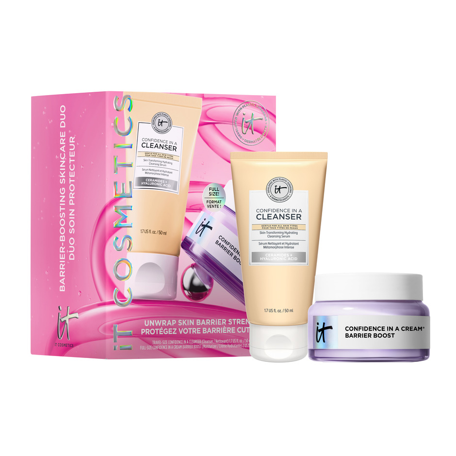 IT Cosmetics Unwrap Skin Barrier Strength Skincare Set 60$