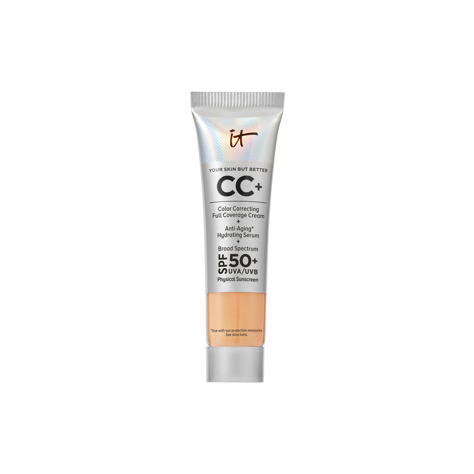 IT Cosmetics Cc Cream Full-Coverage Foundation With SPF 50 Shade Medium Tan 0406 fl oz12 ml 19$