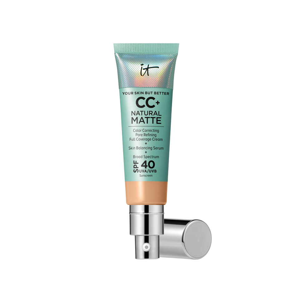 IT Cosmetics CC Cream Natural Matte Foundation With SPF 40 Shade Medium 108 fl oz32 ml $39