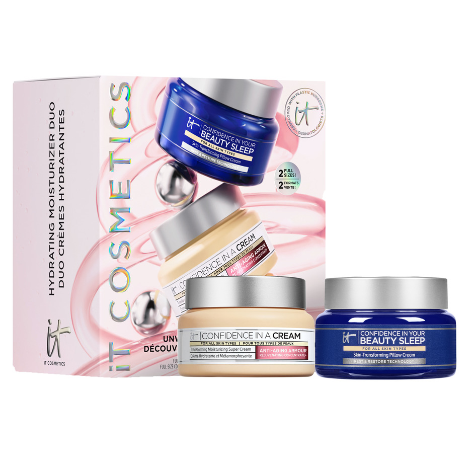 IT Cosmetics Unwrap Day-To-Night Hydration Skincare Set 78$