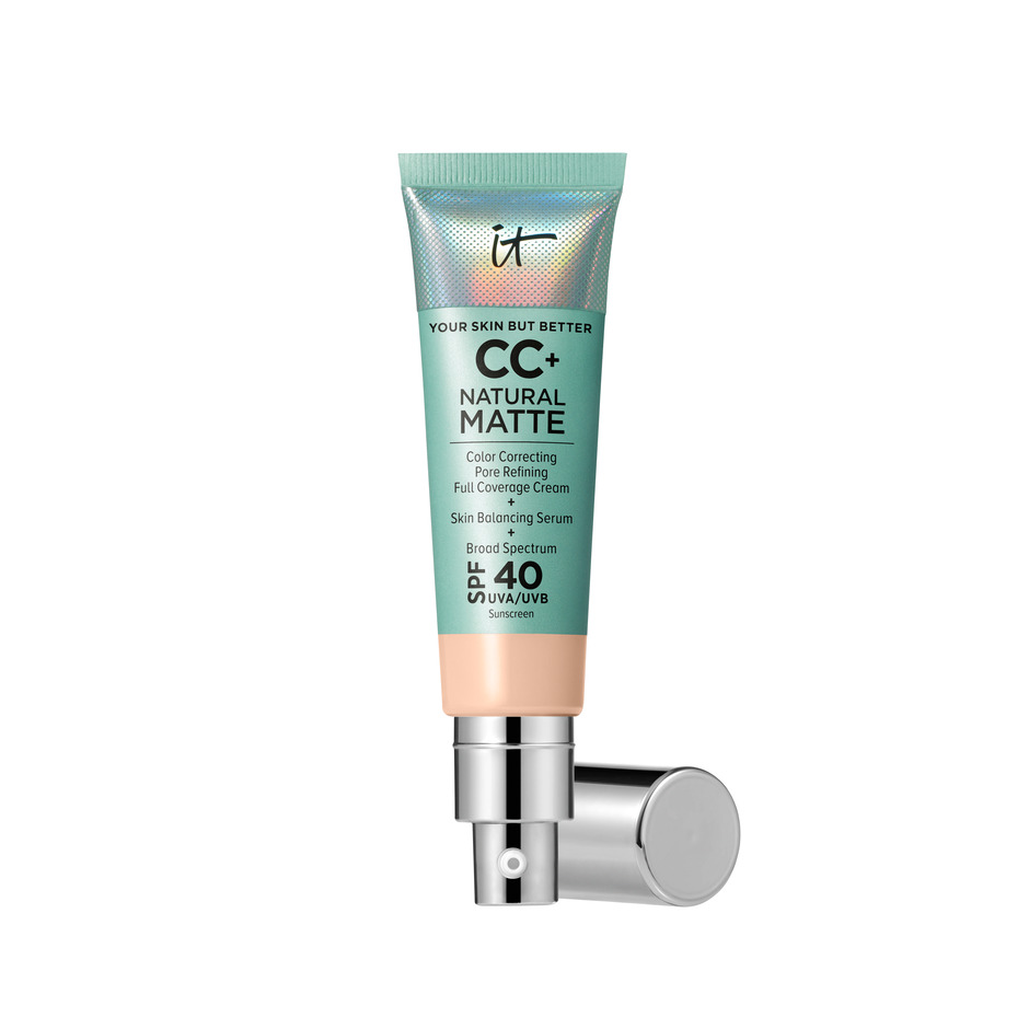 IT Cosmetics CC Cream Natural Matte Foundation With SPF 40 Shade Light Neutral 108 fl oz32 ml $39