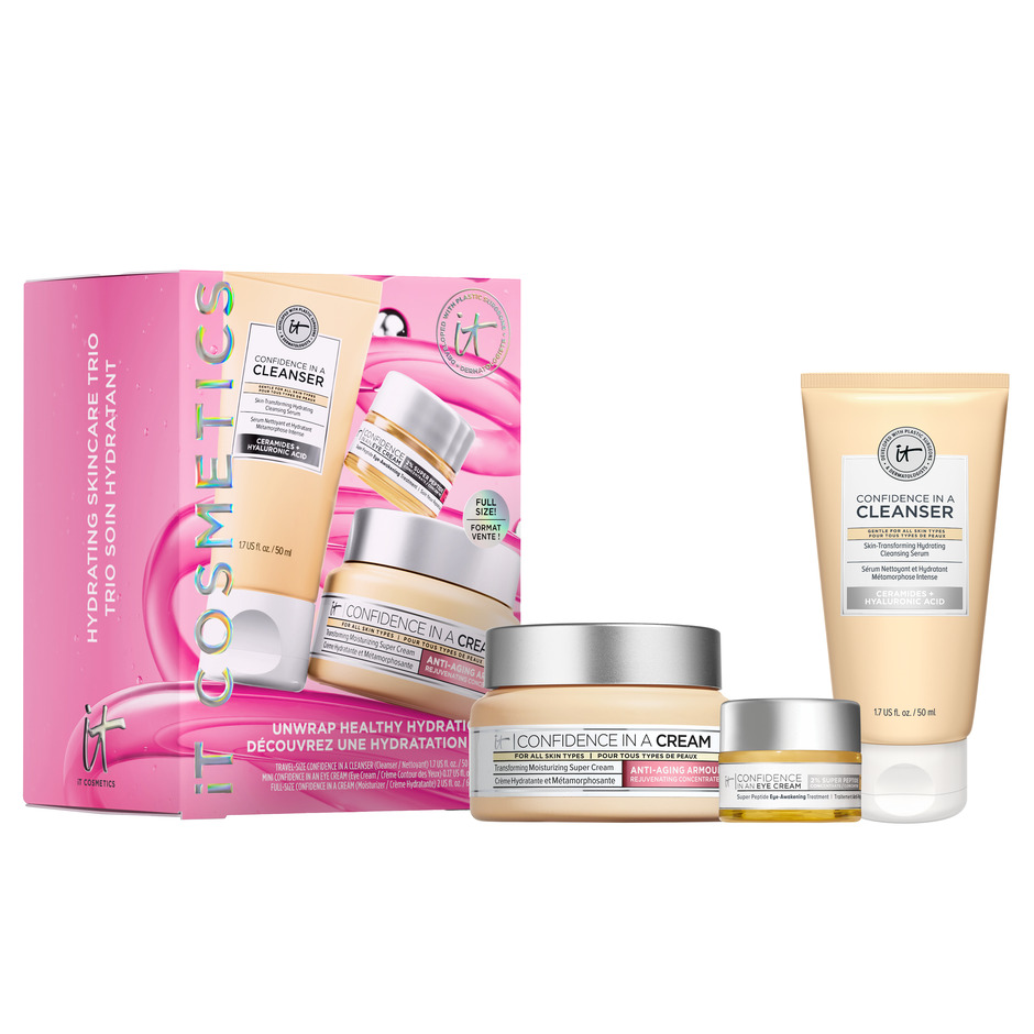 IT Cosmetics Unwrap Healthy Hydration Skincare Set 61$