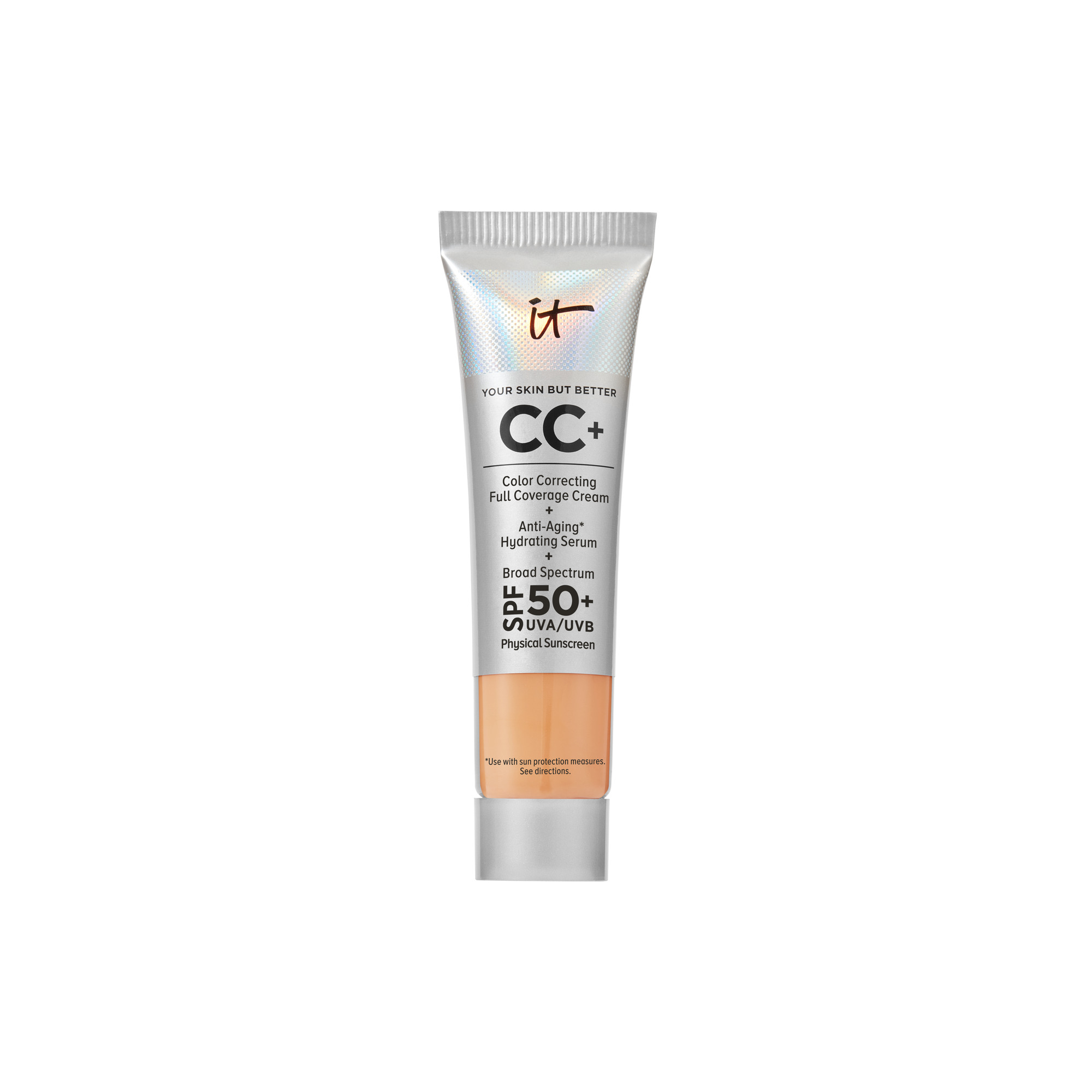 IT Cosmetics Cc Cream Full-Coverage Foundation With SPF 50 Shade Neutral Tan 0406 fl oz12 ml 19$