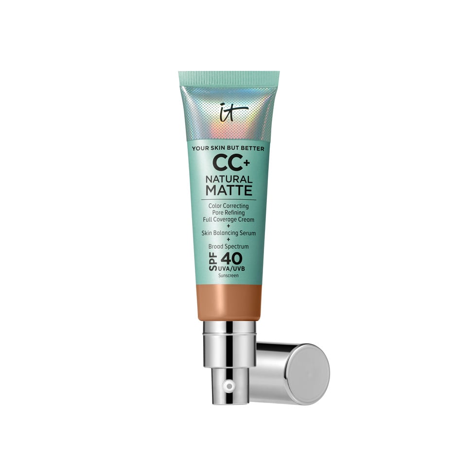 IT Cosmetics CC Cream Natural Matte Foundation With SPF 40 Shade Tan Rich 108 fl oz32 ml $39