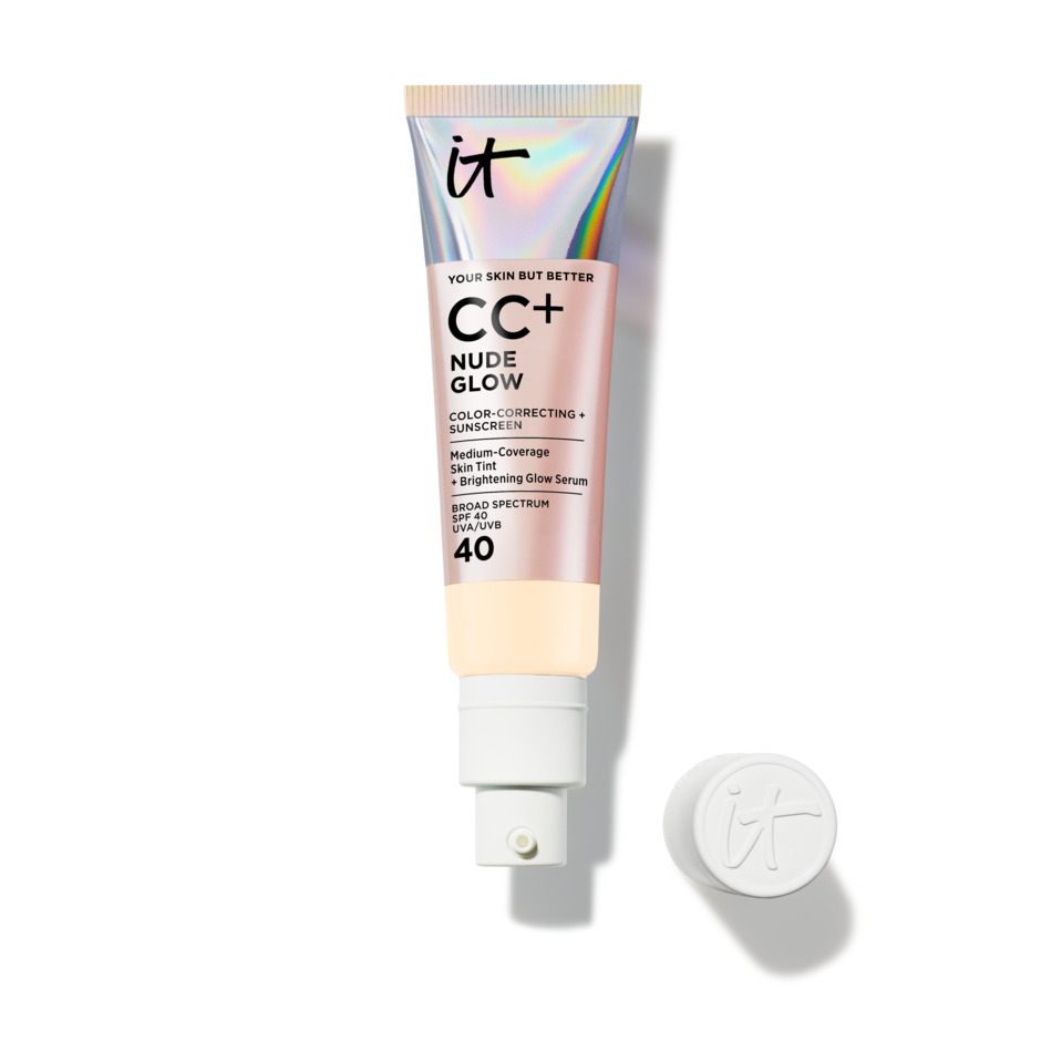 IT Cosmetics CC Nude Glow Lightweight Foundation Glow Serum With SPF 40 Shade Fair Warm 108 fl oz32 ml 39$