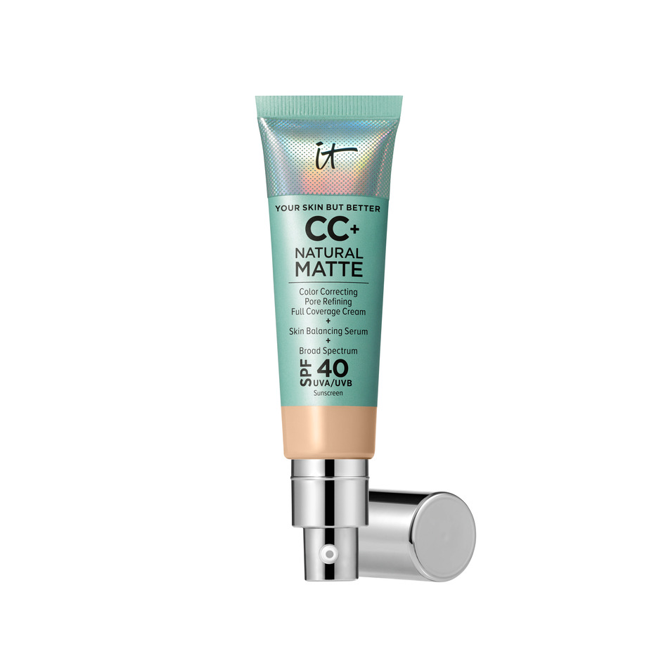 IT Cosmetics CC Cream Natural Matte Foundation With SPF 40 Shade Light 108 fl oz32 ml $39