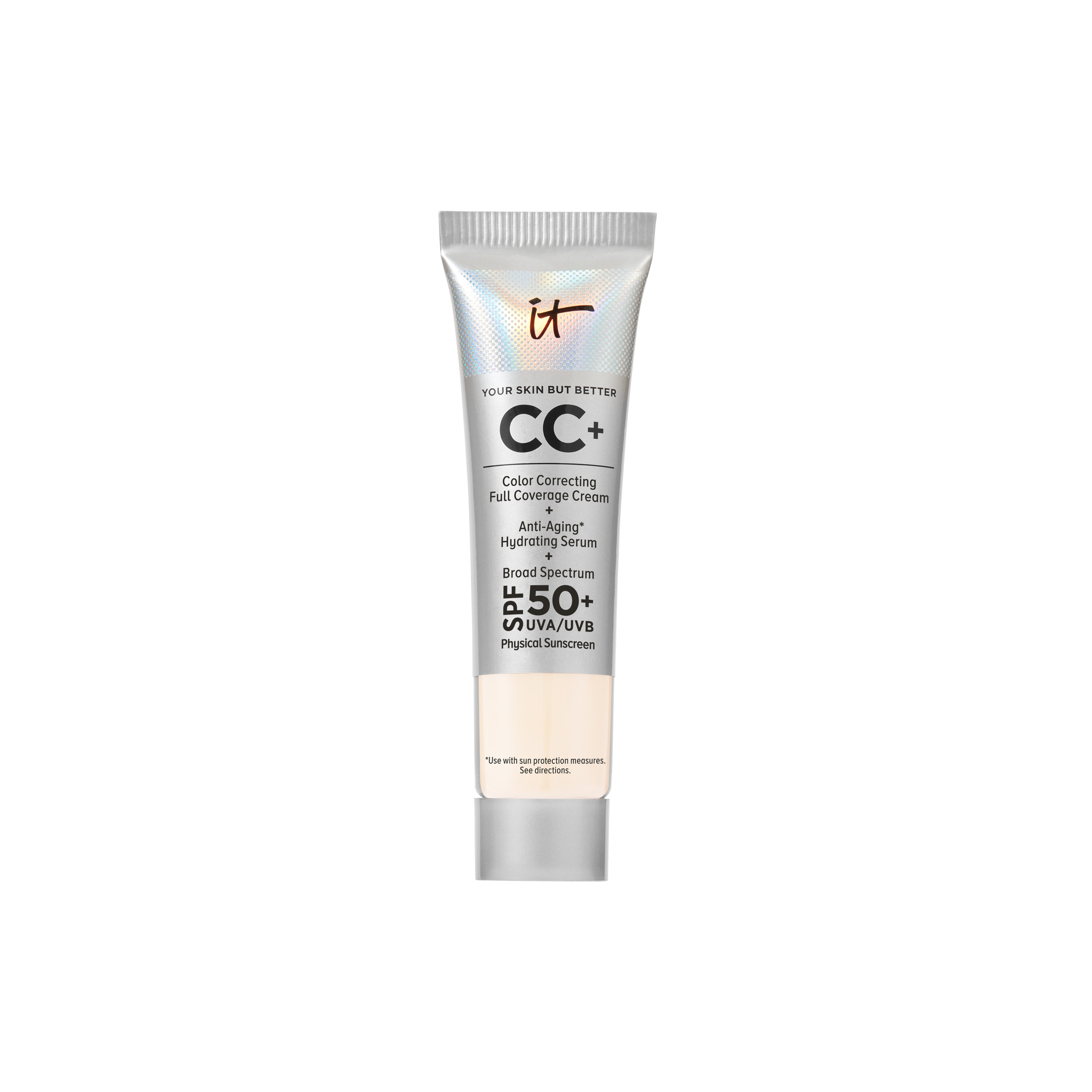IT Cosmetics Cc Cream Full-Coverage Foundation With SPF 50 Shade Fair Porcelain Cc Ext 0406 fl oz12 ml 19$