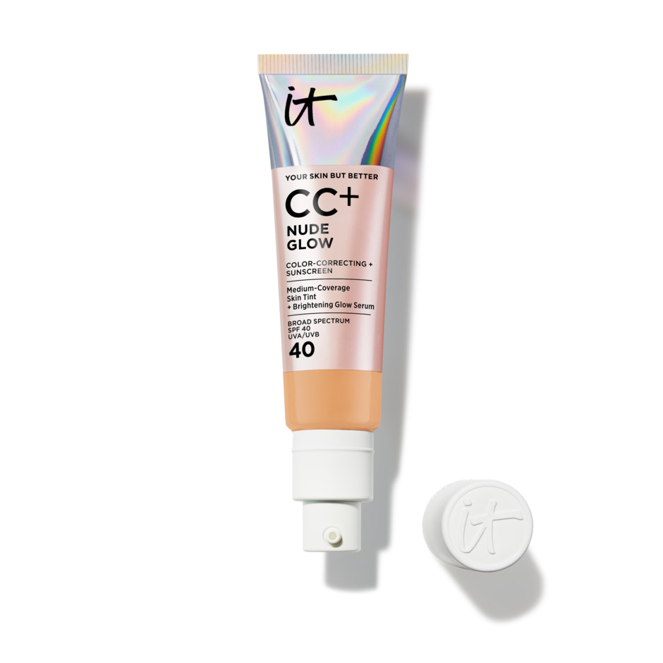 IT Cosmetics CC Nude Glow Lightweight Foundation Glow Serum With SPF 40 Shade Tan Warm 108 fl oz32 ml 39$