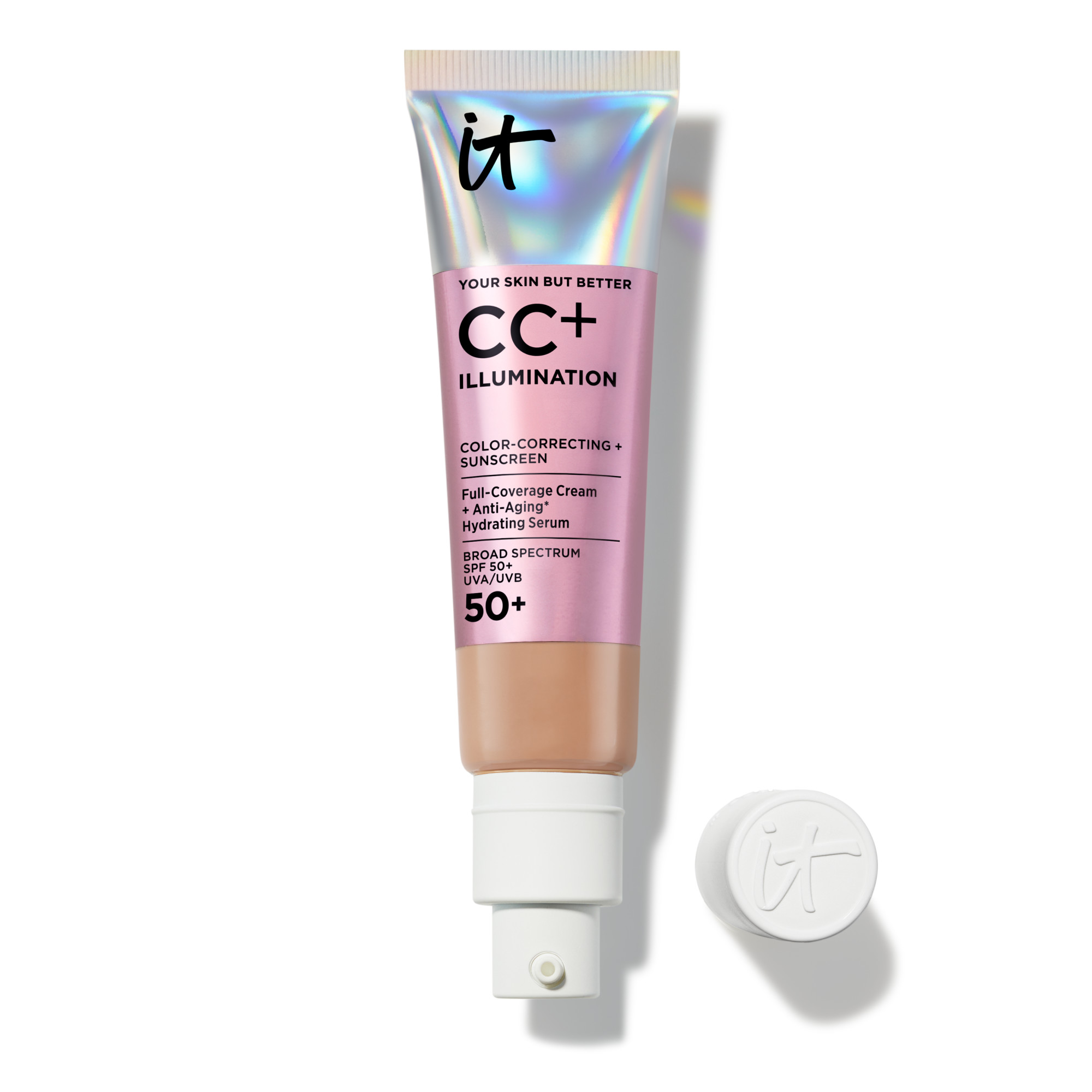 IT Cosmetics CC Cream Illumination Full-Coverage Foundation With SPF 50 Shade Tan Warm Ccill 108 fl oz32 ml 39$