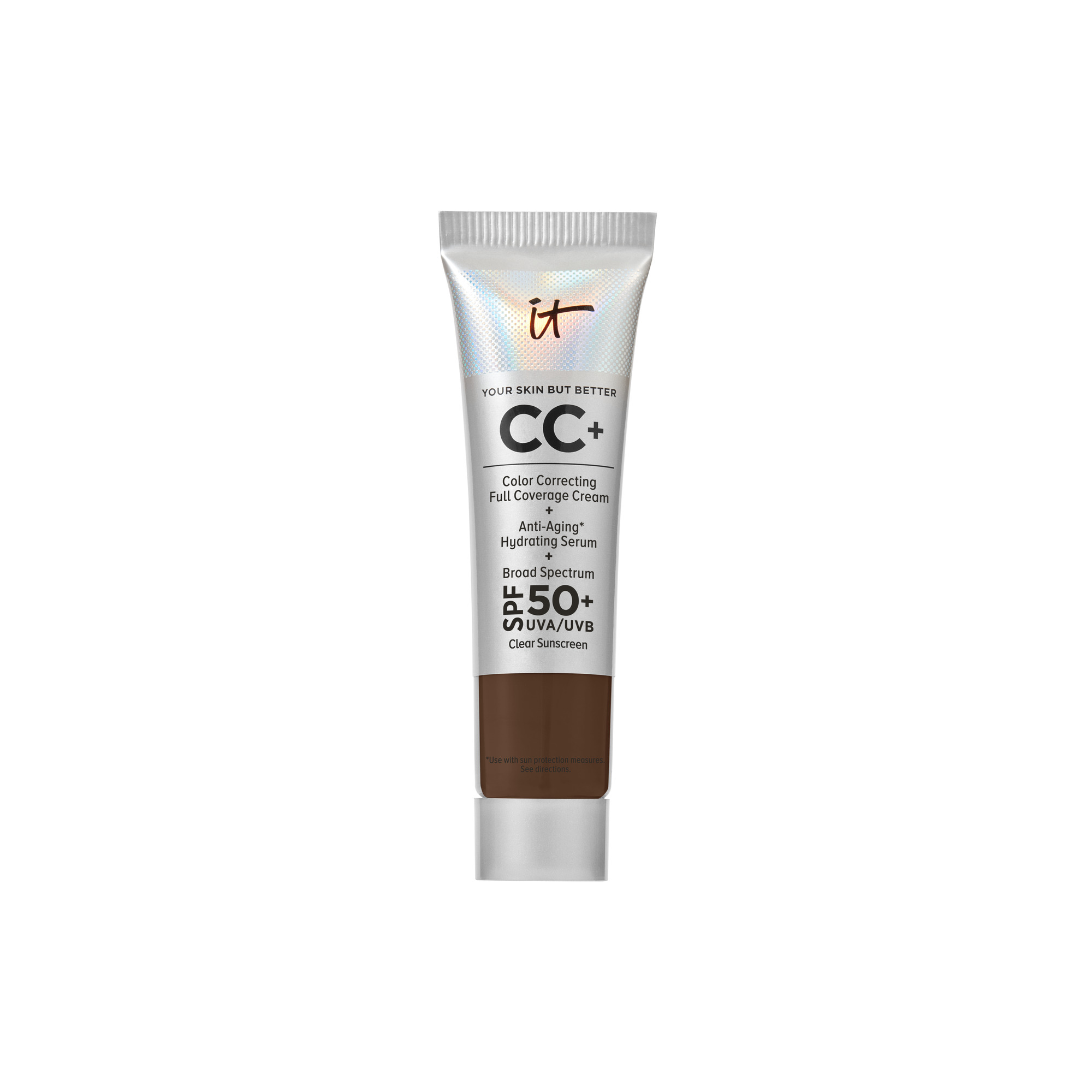 IT Cosmetics Cc Cream Full-Coverage Foundation With SPF 50 Shade Deep Cool Ccorg 0406 fl oz12 ml 19$