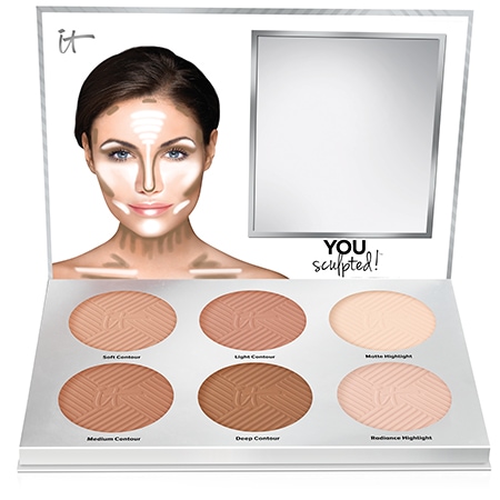 palette sculpted cosmetics contour contouring face universal body itcosmetics