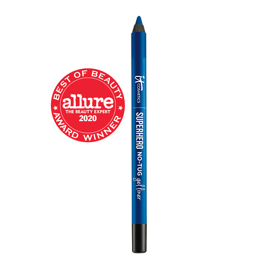 IT Cosmetics Superhero No-Tug Sharpenable Gel Eyeliner Shade Bold Blue 0042 oz120 g 24$