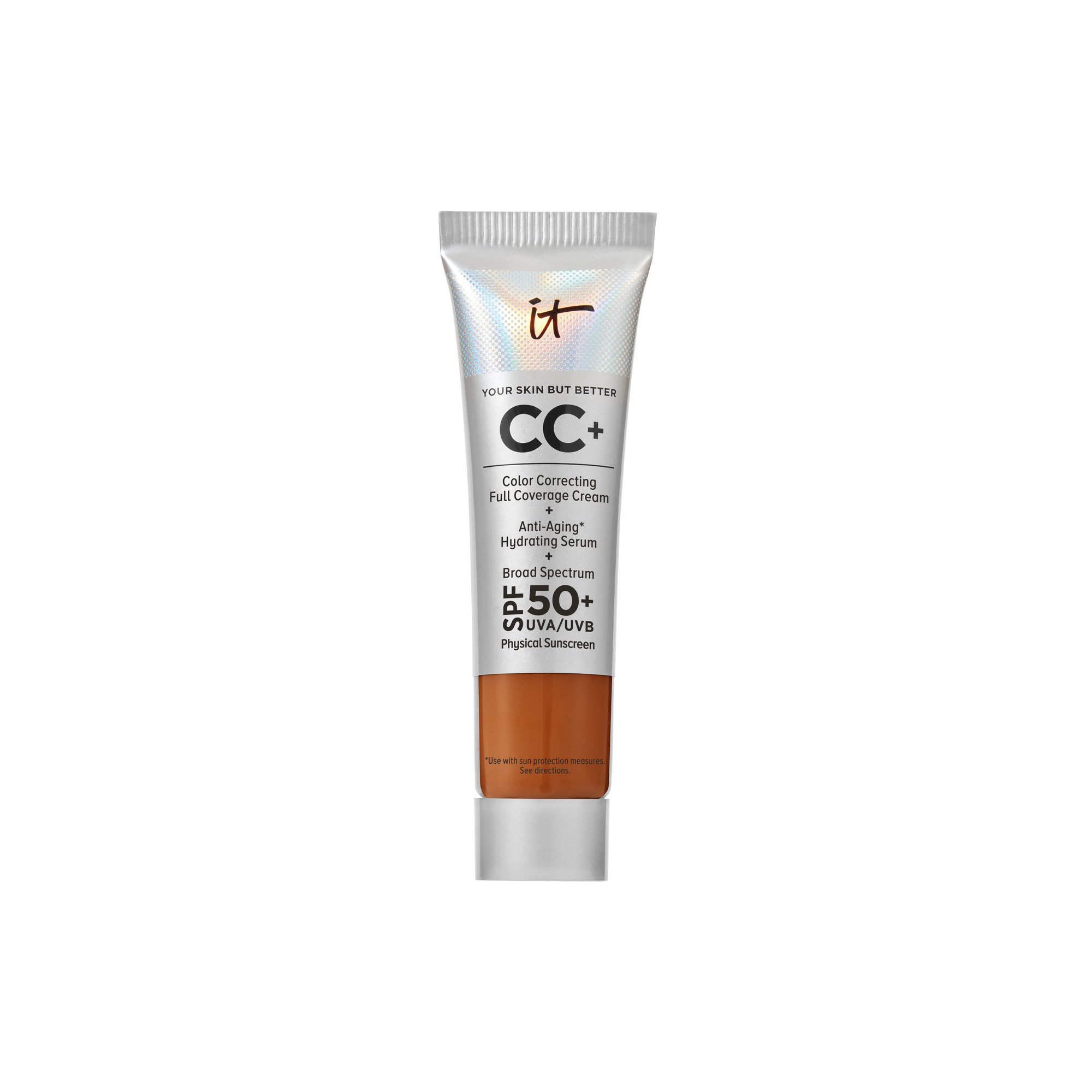 IT Cosmetics Cc Cream Full-Coverage Foundation With SPF 50 Shade Rich Honey 0406 fl oz12 ml 19$