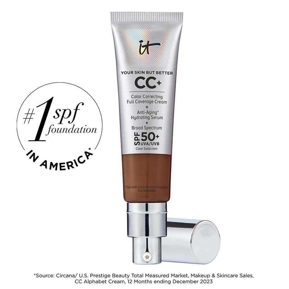 IT Cosmetics Cc Cream Full-Coverage Foundation With SPF 50 Shade Neutral Deep Cc Ext 108 fl oz32 ml 47$