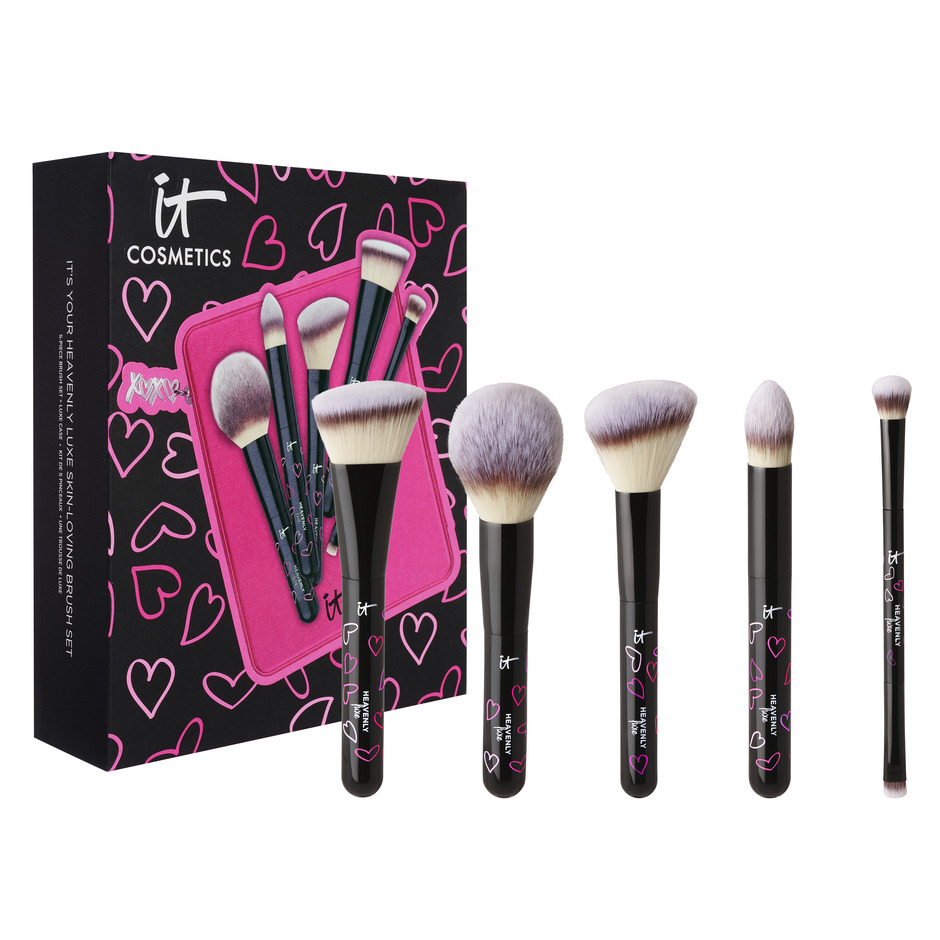 Wild gegevens verjaardag IT's Your Heavenly Luxe Skin-Loving 5-Piece Makeup Brush Set - IT Cosmetics