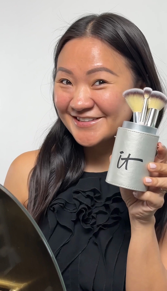 Celebrate Creative Looks Brush Set + Travel Case | IT Cosmetics