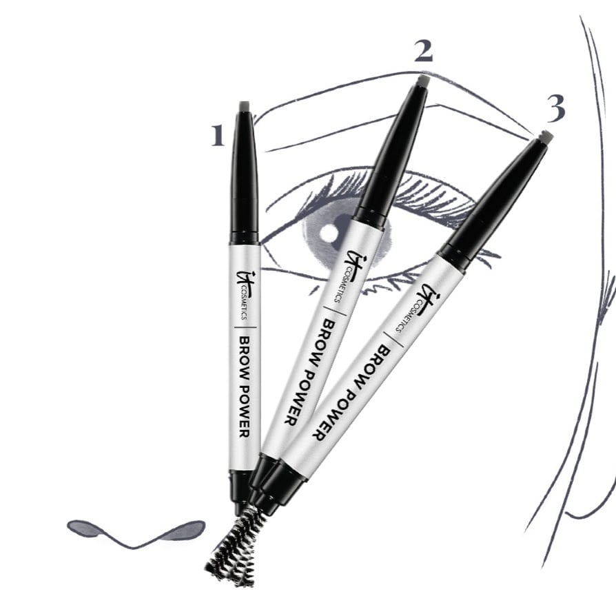 Image of Eyebrow Pencils Showing How to Shape Eyebrows